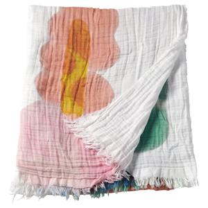 IKEA PS 2026 담요/스로우 화이트/멀티컬러 150x200cm