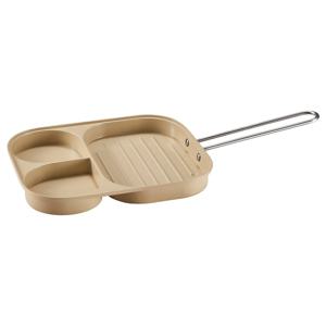 셱토르스크 프라이팬 논스틱코팅 IH 인덕션 라이트베이지그린 22x19cm