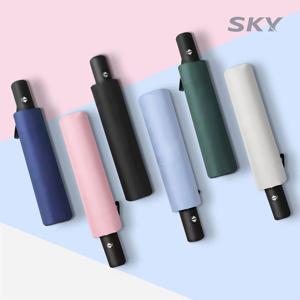 팔레트 PL10 초경량 UV차단 UPF50+ 3단 접이식 자동우산 (4color)