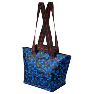 스피웃쇠 장바구니 타포린백 블루패턴 22x22x15cm/7L
