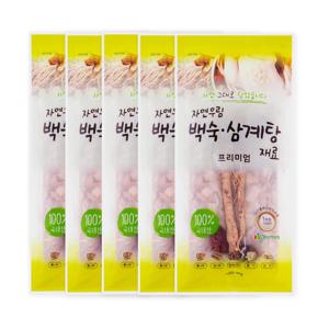 자연우림 백숙 삼계탕 재료 프리미엄 티백형 100g x 5개