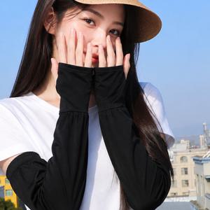헐렁한 팔토시 쿨토시 루즈핏 자외선차단 냉감소재 아이스원단 손등 가리개