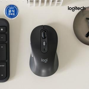 로지텍코리아 공식 M750 이지스위치 무소음 무선마우스 M 그래파이트