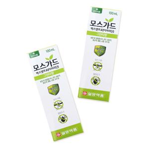 모스가드 100ml*2팩
