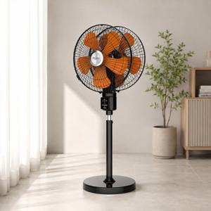 양면 더블헤드 선풍기 블랙 FU-3033r