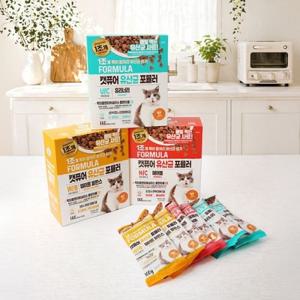 캣퓨어 유산균 포뮬러 1kg(100gx10) 고양이 유산균 기능성 사료