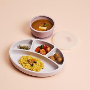 실리콘 흡착식판+흡착볼 2종세트