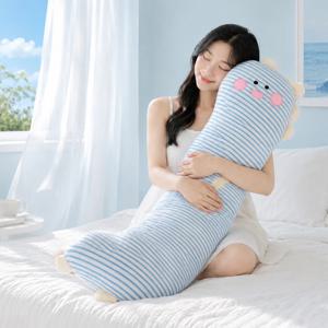 말랑쿨 애니멀 대형 냉감 바디필로우 안고자는 베개 롱쿠션 3type