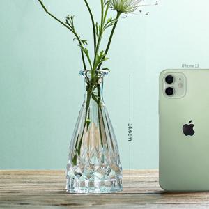 꽃집 보틀 유리 화병 투명 인테리어 꽃병 생화 조화 수경재배 용기