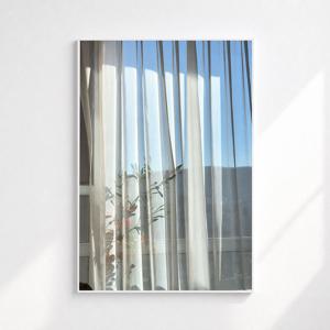 창문 유럽 풍경 자연 인테리어 포스터 액자 : Relax PM