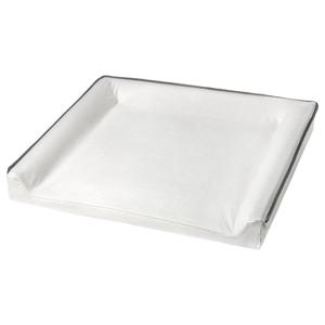 베드라 기저귀교환매트+커버 화이트/테리 75x74cm
