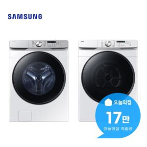 [렌탈] 그랑데 AI 세탁기 25kg+건조기 21kg+상단 키트 WF25DG8250BW2T