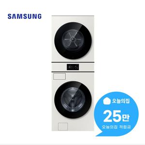 [렌탈] AI 원바디 세탁기 24kg+건조기 20kg (그레이지) WH80H2420BBHY