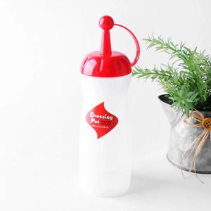 일본 나카야 레드 드레싱포트 (340ml) 업소용 소스통 간장병 (K258-1)