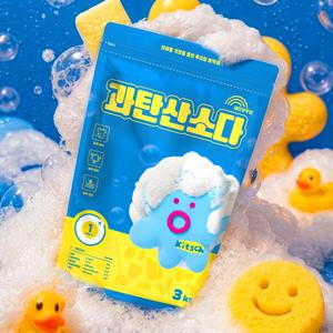 과탄산소다 키치 3kg 천연세제