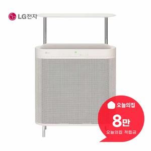 [렌탈] 퓨리케어 AI월핏 스탠드 공기청정기 18평형 59.4m2+선반 AS186LSAAS