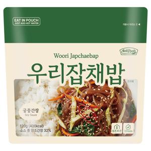 우리잡채밥 궁중간장 전투식량 간편식 비상식량 등산