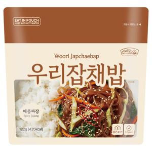 우리잡채밥 매콤짜장 전투식량 간편식 비상식량 등산