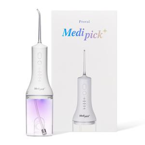 메디픽 구강세정기 물치실 치아 세척기 휴대용 무선 UV살균+고급파우치+팁4종