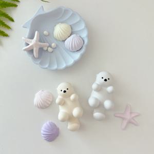 벽걸이방향제 여름느낌 조개 불가사리 더 썸머 파우치 석고방향제