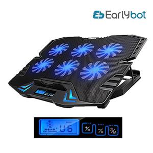 태풍 K8 PRO 게이밍 노트북 쿨러 각도조절 맥북 PC 쿨링패드 거치대 받침대 스탠드