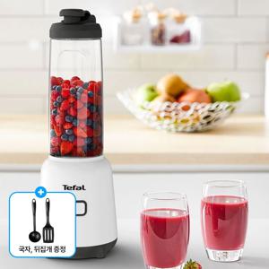 미니블렌더 믹스 앤 무브 화이트 BL1501KR + 사은품(뒤집개국자)
