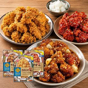 오즈키친 치킨 3종 세트 (크리스피 1개 + 양념 1개 + 마늘간장 1개)