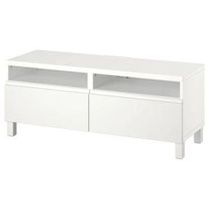 베스토+베스테르비켄 TV장식장+서랍 화이트 120x42x48cm