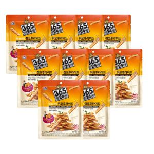 365.24 쥐포후라이드(허니소이맛/불닭맛) 40g*10개