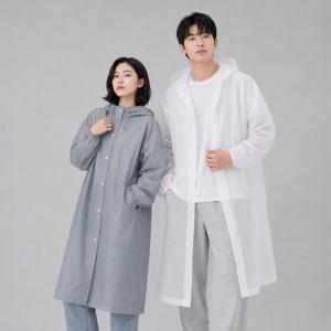 경량 우의 레인코트 우비 남녀공용 장마 등산 낚시 캠핑 자전거 방수 비옷 RC100