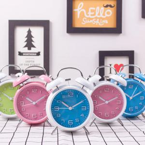 원형 무소음 알람시계 5colors