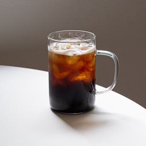 1+1 소소 내열유리컵 커피잔 머그컵 350ml