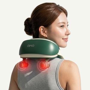 목어깨마사지기 국내최초 두드림 주무름 온열 해머링 양손프리 휴대용 마사지기