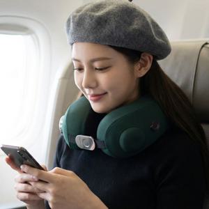 목베개마사지기 EMS 에어펌프 기내용 여행용 차량 휴대용 초경량 무선 안마기