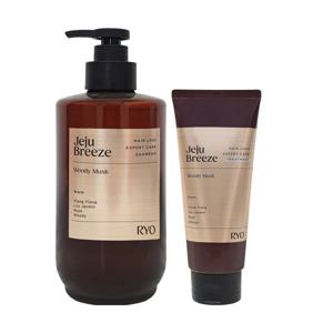 자양 탈모전문케어 샴푸 제주산들바람 585ml + 트리트먼트 200ml