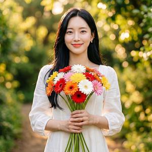 생화 거베라 꽃다발 신선 보냉포장 꽃선물