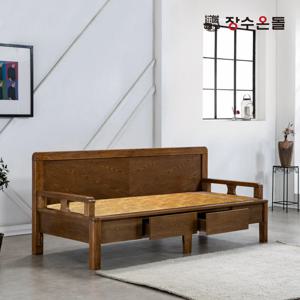 동백 황토볼확장형 포켓스프링보료 온열카우치 건강소파