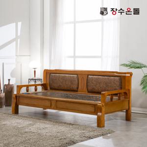 온재 가죽형 칠보석 돌소파 온열카우치 건강소파