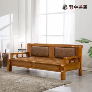 온재 가죽형 황토볼확장형 황토온열 카우치 건강소파