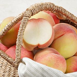 경북 백도 복숭아 딱딱이 4kg 골라담기  털복숭아