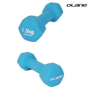핸드 덤벨 네오프렌 아령 1.5kg 블루