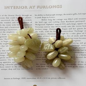 청포도오브제 청포도문진 2size 천연오닉스 Green Grape Objet