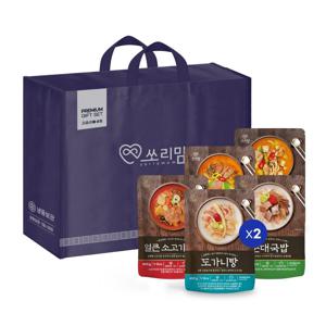 탕류5종*2(도가니,얼큰소고기,순대국밥,사골우거지,차돌된장찌개)  선물세트 총10개