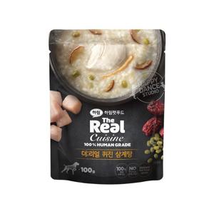 더리얼 퀴진 삼계탕 100g