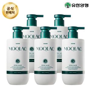 모큐락플러스 탈모완화 두피진정 비듬케어 샴푸 500ml 5개