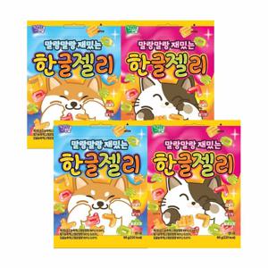 잇츠한글 말랑말랑 재밌는 한글젤리 66g X 4개