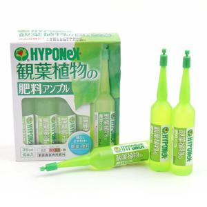 하이포넥스 관엽식물 앰플 35ml 10개 식물영양제 액비 액체비료 활력제