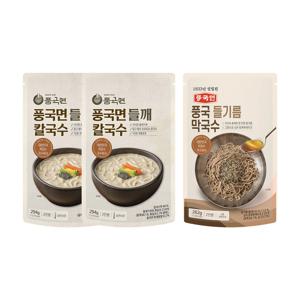 풍국면 들기름막국수(2인분)x1개+들깨칼국수(2인분)x2개