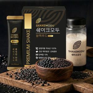 쉐이크모두 블랙푸드 선식 고소한 맛 420g 1박스(30g 14포) 외