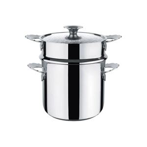 [공식] [Alessi]알레시 드레스드 파스타세트 실버 /콜랜더/냄비 / MW306SET
